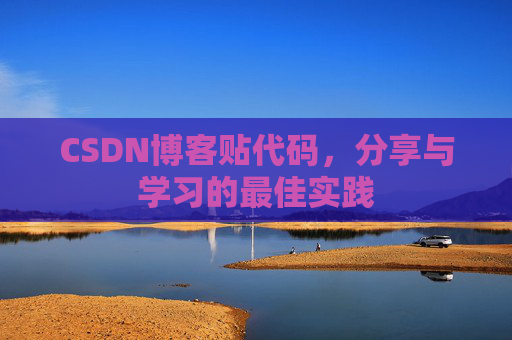 CSDN博客贴代码，分享与学习的最佳实践